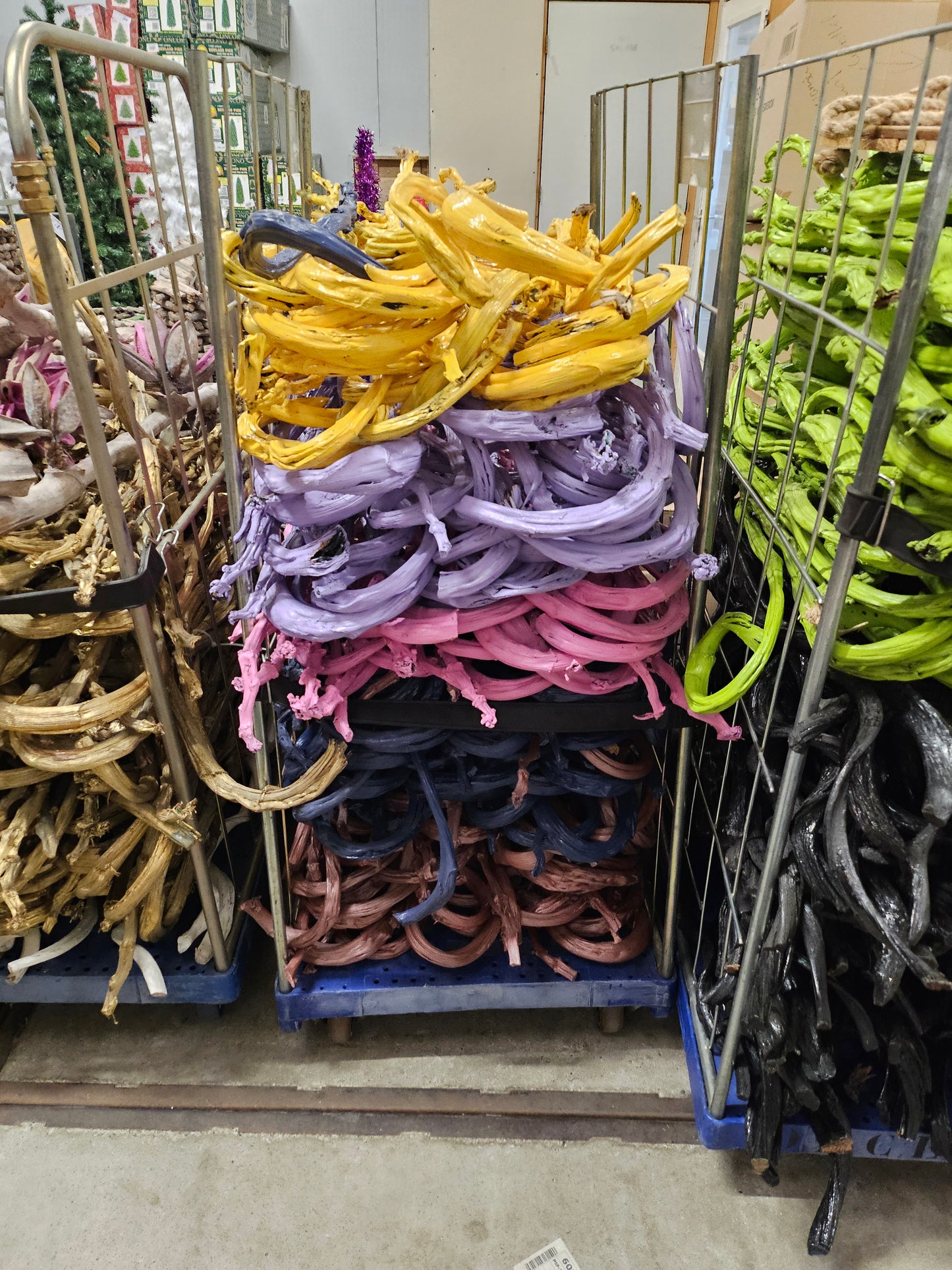 Decoratie takken inclusief rolcontainer