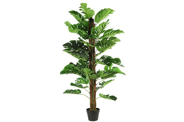 Künstliche Pflanze Monstera L grün-L50B50H150CM