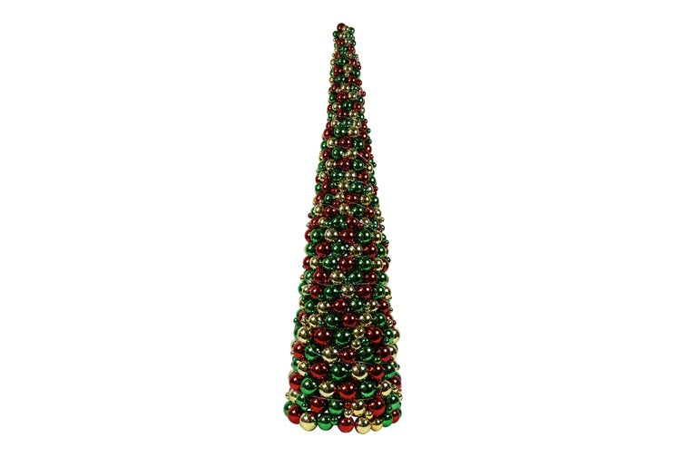Kerstboom LED Boule XL veelkleurig-L46B46H150CM