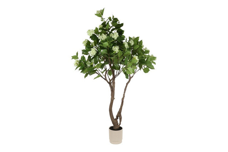 Kunstpflanze Hortensie Real Touch grün-L130B130H210CM