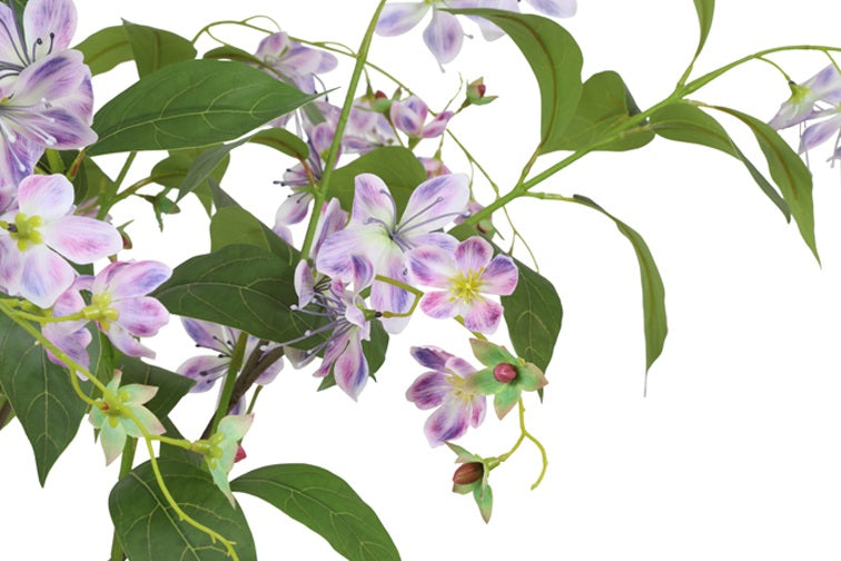 Art Plant on trunk Wisteria L purple-L220B130H120CM