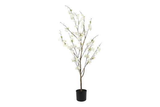 Artificial plant Prunus S white-L50B50H153CM
