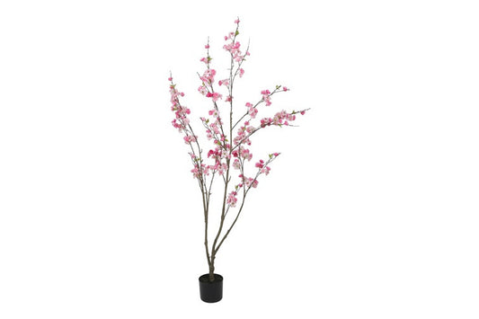 Artificial plant Prunus M pink-L50B50H185CM