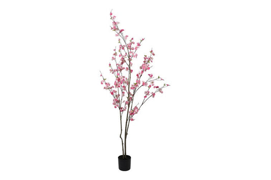 Artificial plant Prunus L pink-L60B60H230CM