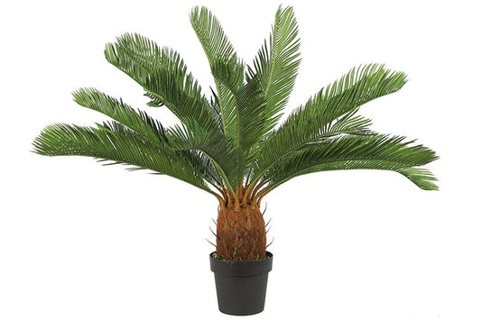 Kunstplant Cycas revoluta L groen-L80B80H93CM