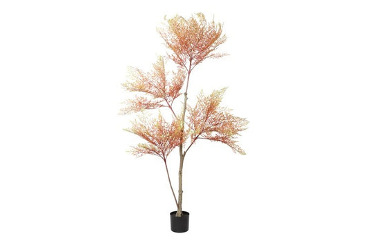 Kunstplant Nandina Domestica L bruin-L140B140H180CM