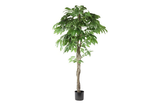 Kunstplant Mangifera indica L groen-L140B140H180CM