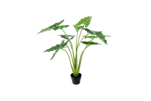 Künstliche Pflanze Alocasia Sarian L grün-L10B100H120CM