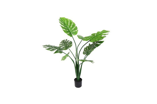 Kunstplant Monstera M groen-L80B80H120CM