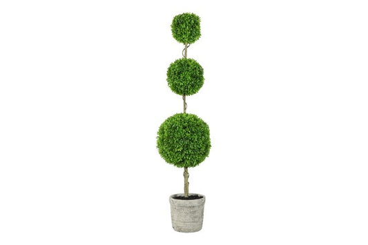Kunstpflanze Buxaceae L grün-L15B15H119CM