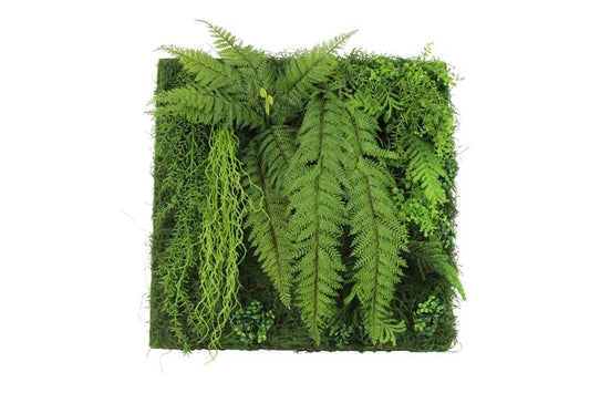 Art Deco Wanddeko Wald S grün-L5B60H60CM