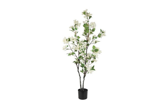 Kunstplant Bougainvillea L wit-L70B60H150CM