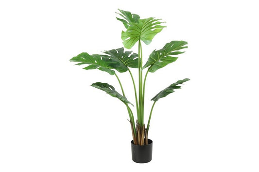 Kunstplant Monstera M groen-L83B31H120CM