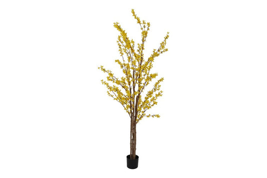 Kunstplant Trachelospermum jasminoides L geel-L60B60H200CM