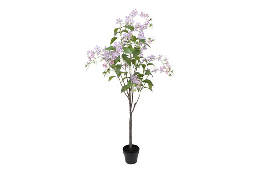 Kunstplant op stam Wisteria S paars-L180B60H120CM
