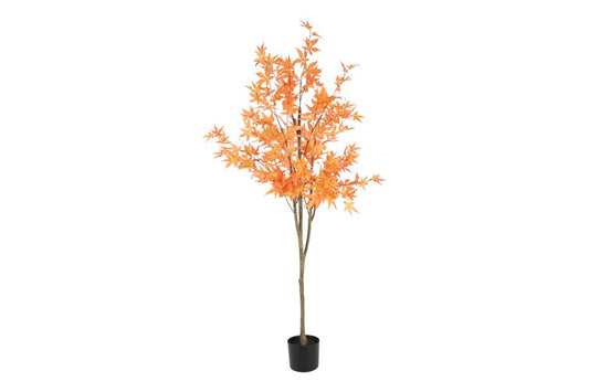 Kunstplant Maple L oranje-L60B60H175CM