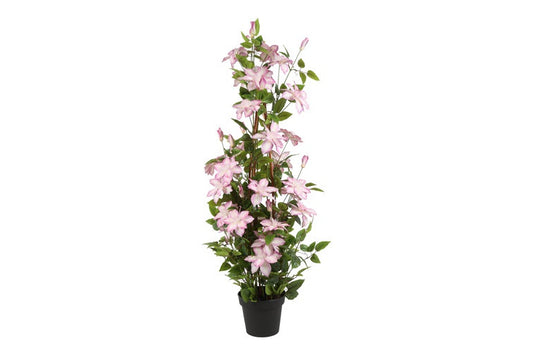 Artificial plant Clematis XXL pink-L30B30H125CM